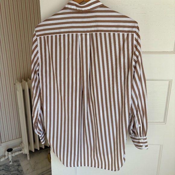 Rag & Bone Maxine Stripe Cotton Button Up Shirt XS - Picture 4 of 5
